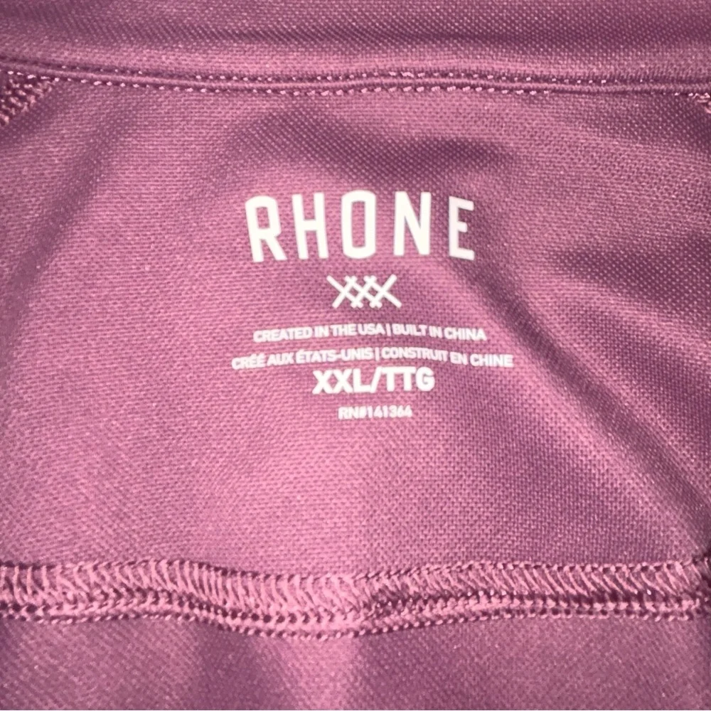 RHONE Session 1/4 zip men’s‎ size XXL NWT